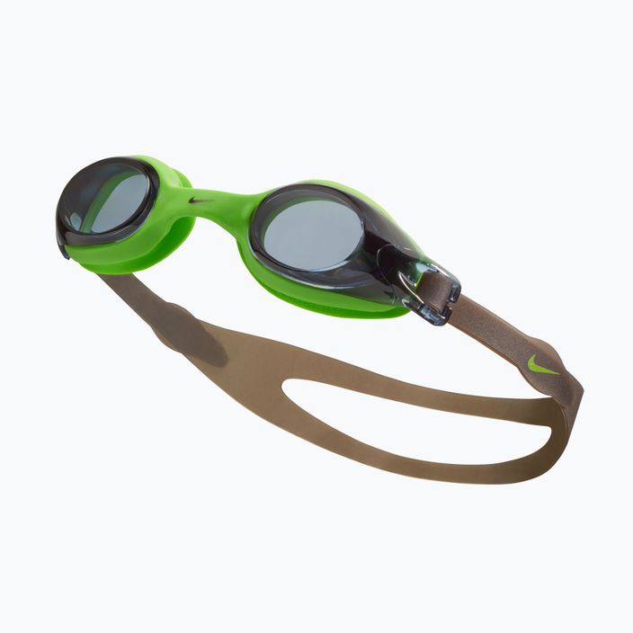 Okulary do pływania dziecięce Nike One-Piece Frame Junior green