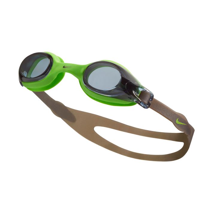 Okulary do pływania dziecięce Nike One-Piece Frame Junior green 2