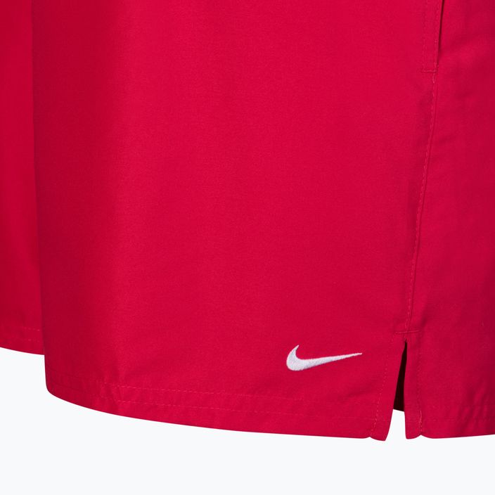 Szorty kąpielowe męskie Nike Essential 5" Volley university red 3
