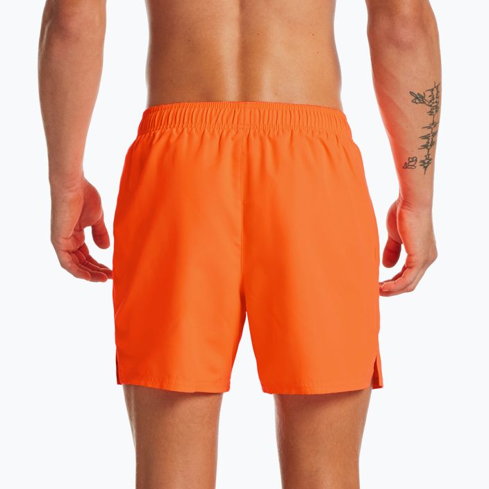 Szorty kąpielowe męskie Nike Essential 5" Volley total orange 5