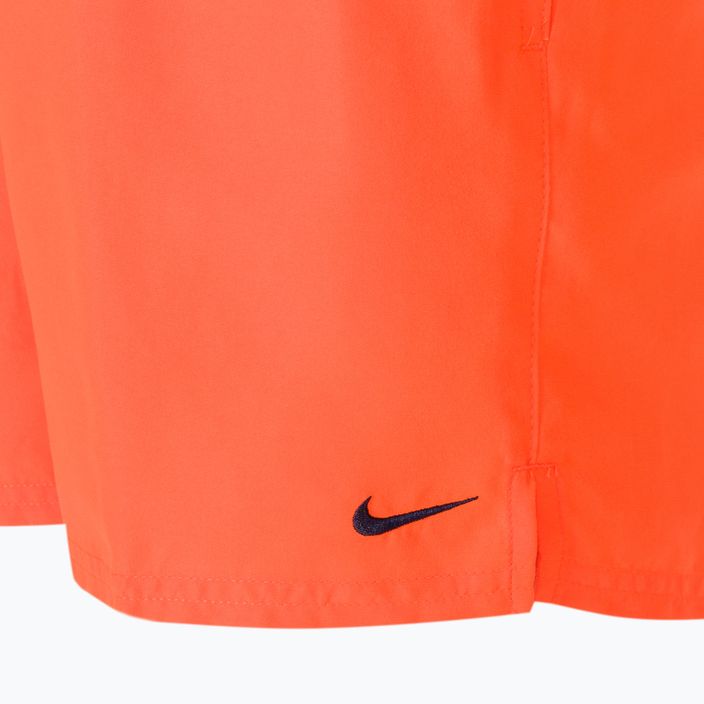 Szorty kąpielowe męskie Nike Essential 5" Volley total orange 3