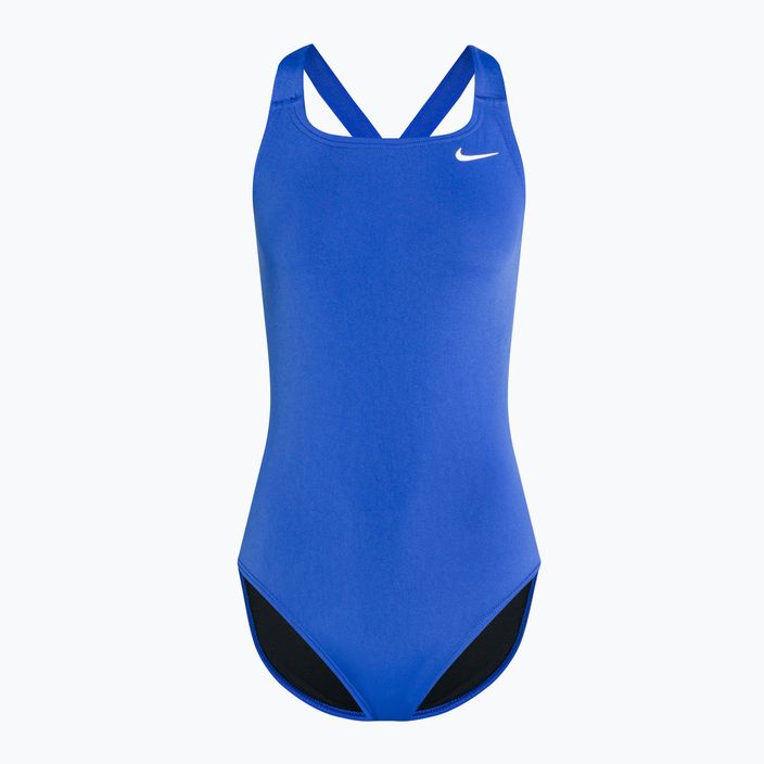 Strój pływacki jednoczęściowy damski Nike Hydrastrong Solid Fastback game royal