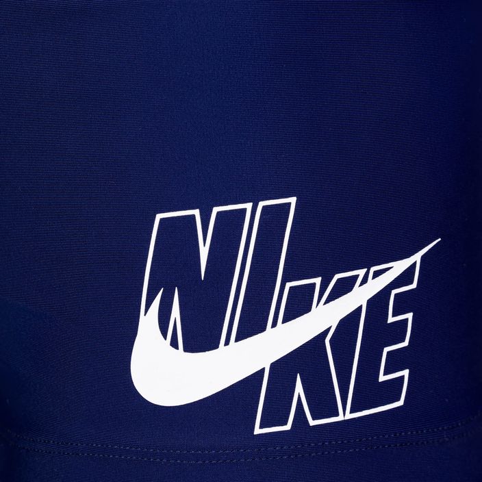 Bokserki kąpielowe męskie Nike Logo Aquashort navy 3