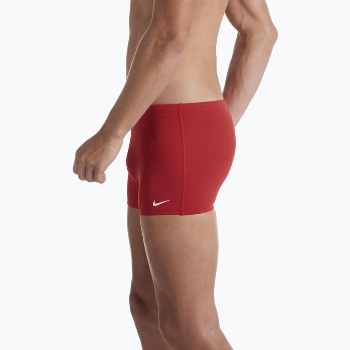 Bokserki kąpielowe męskie Nike Hydrastrong Solid Square Leg university red 8