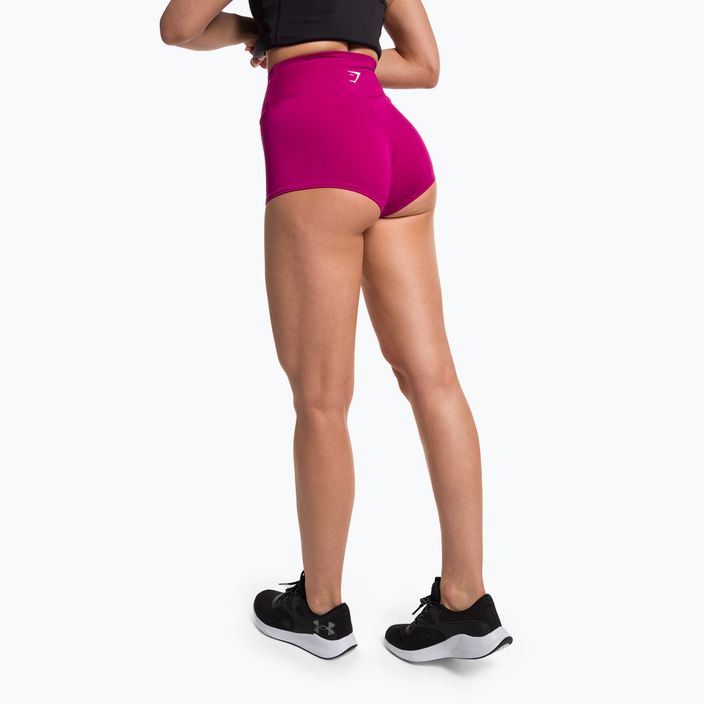 Spodenki treningowe damskie Gymshark Training Short Shorts berry pink 3