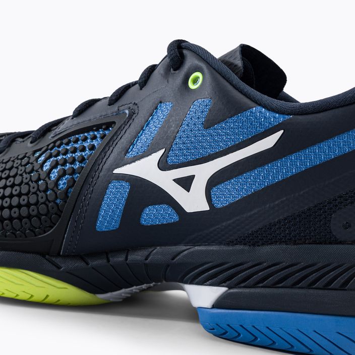 Buty do tenisa męskie Mizuno Wave Exceed Tour 5 AC t eclipse/neo lime/super sonic 9