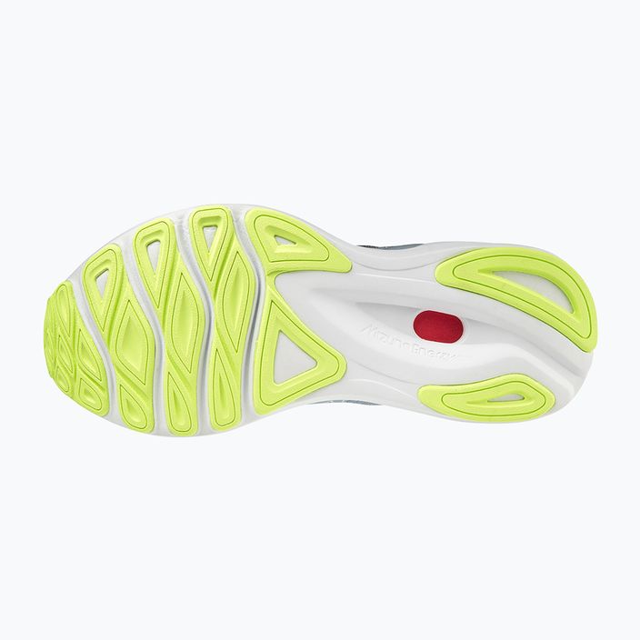 Buty do biegania damskie Mizuno Skyrise 3 white/ white/ neo lime 4