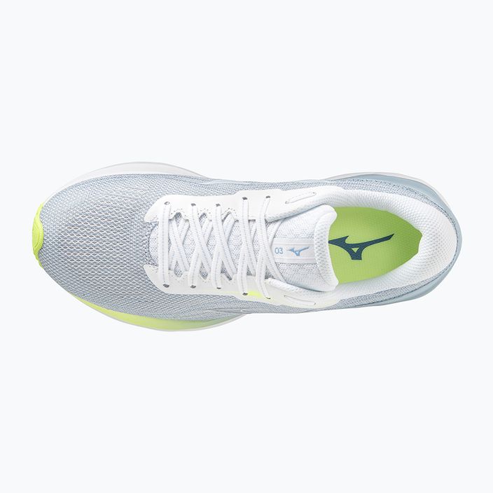 Buty do biegania damskie Mizuno Skyrise 3 white/ white/ neo lime 5