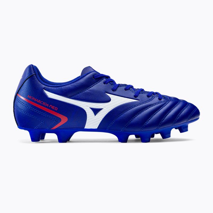 Buty piłkarskie męskie Mizuno Monarcida Neo II Select niebieskie P1GA222501 2