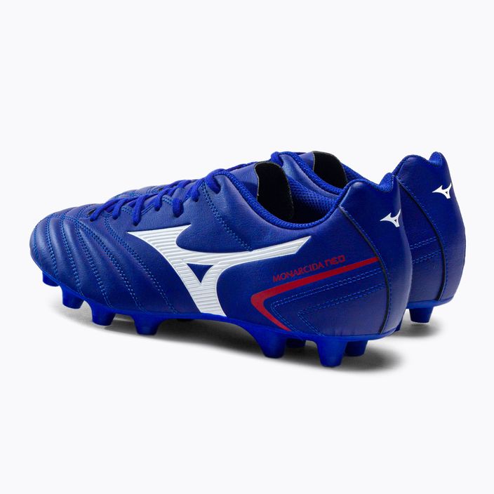 Buty piłkarskie męskie Mizuno Monarcida Neo II Select niebieskie P1GA222501 3
