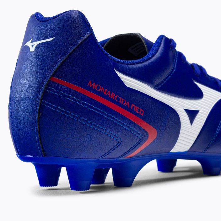 Buty piłkarskie męskie Mizuno Monarcida Neo II Select niebieskie P1GA222501 7