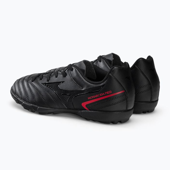 Buty piłkarskie dziecięce Mizuno Monarcida Neo II Select AS Jr czarne P1GE222500 3