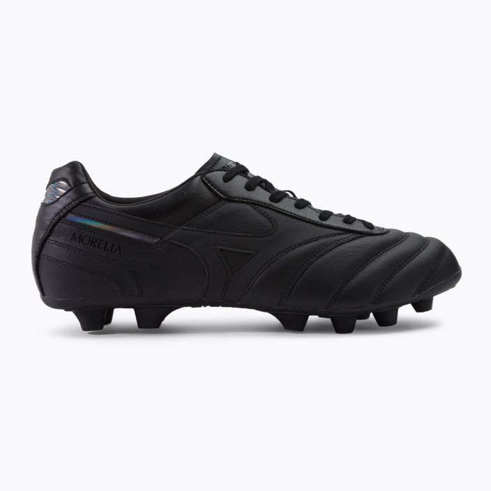 Buty piłkarskie męskie Mizuno Morelia II Elite MD black/iridescent 2