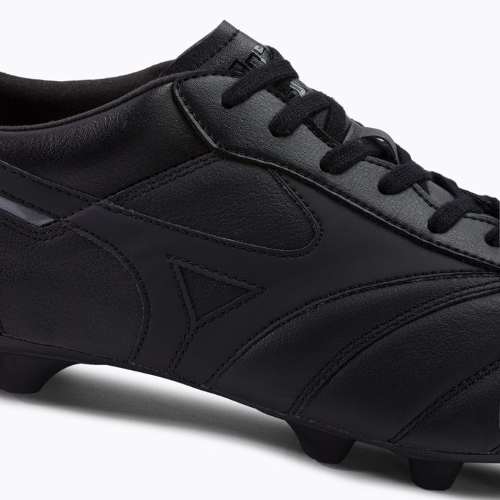 Buty piłkarskie męskie Mizuno Morelia II Elite MD black/iridescent 7