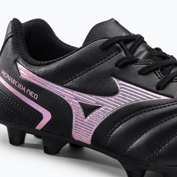 Buty piłkarskie dziecięce Mizuno Monarcida II Sel MD czarne P1GB222599 9