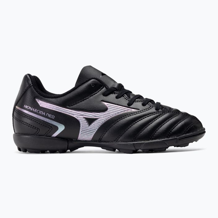 Buty piłkarskie dziecięce Mizuno Monarcida II Sel AS Jr black/iridescent 2