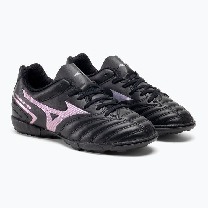 Buty piłkarskie dziecięce Mizuno Monarcida II Sel AS Jr black/iridescent 4
