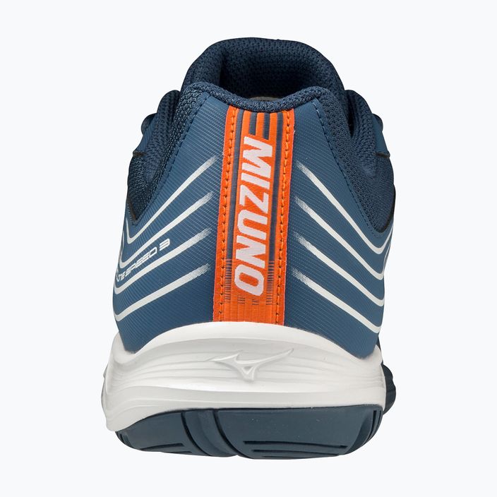 Buty do siatkówki Mizuno Cyclone Speed 3 niebiesko-białe V1GA218021 8