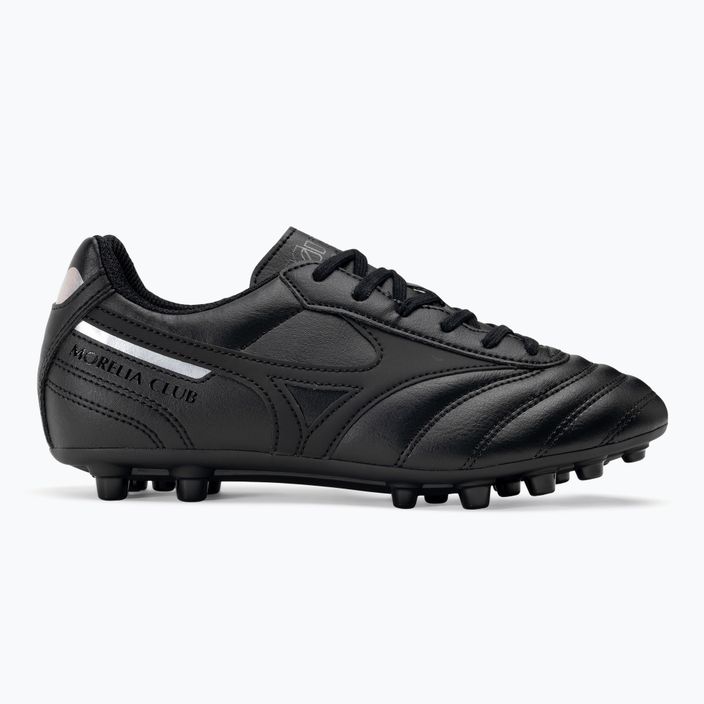 Buty piłkarskie dziecięce Mizuno Morelia II Club AG czarne P1GB221799 2