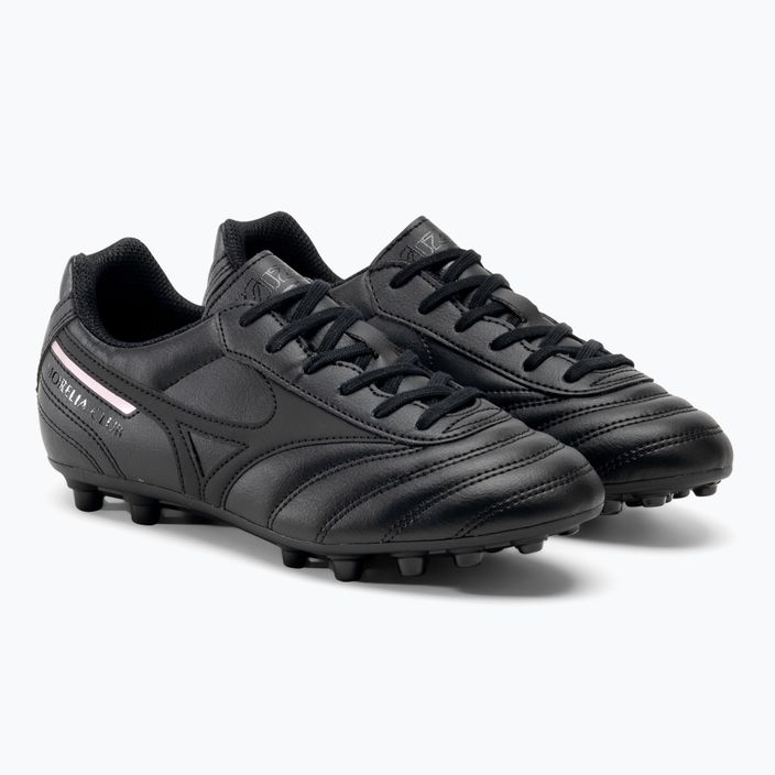 Buty piłkarskie dziecięce Mizuno Morelia II Club AG czarne P1GB221799 4