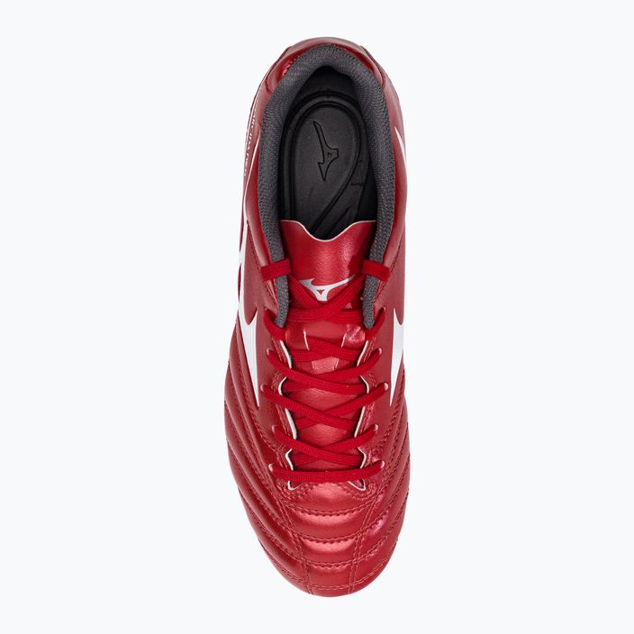 Buty piłkarskie dziecięce Mizuno Monarcida II Sel MD czerwone P1GB222560 6