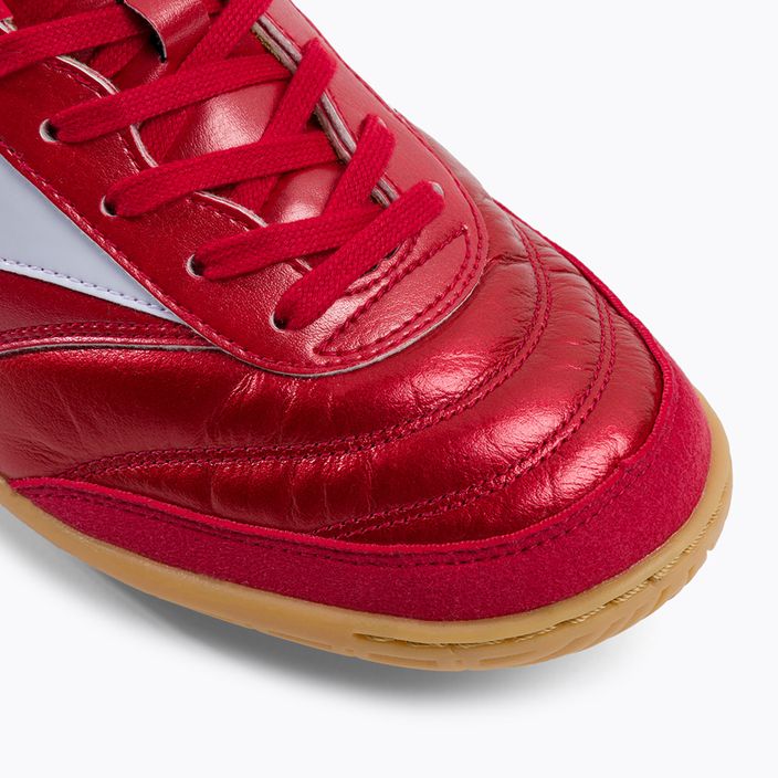 Buty piłkarskie Mizuno Morelia Sala Elite IN czerwone Q1GA221060 8