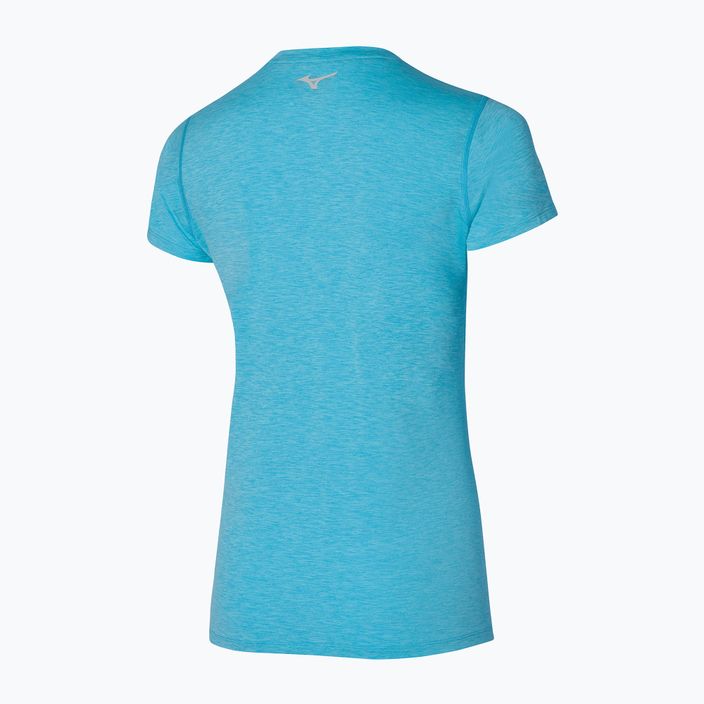 Koszulka do biegania damska Mizuno Impulse Core Tee maui blue 2