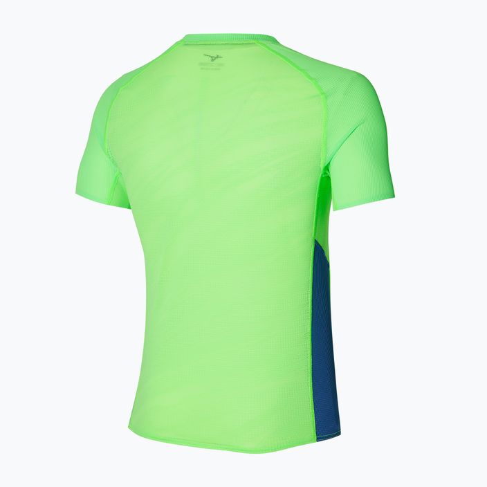 Koszulka do biegania męska Mizuno Aero Tee light green 2