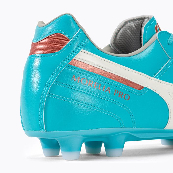 Buty piłkarskie Mizuno Morelia II Pro niebiesko-białe P1GA231325 9