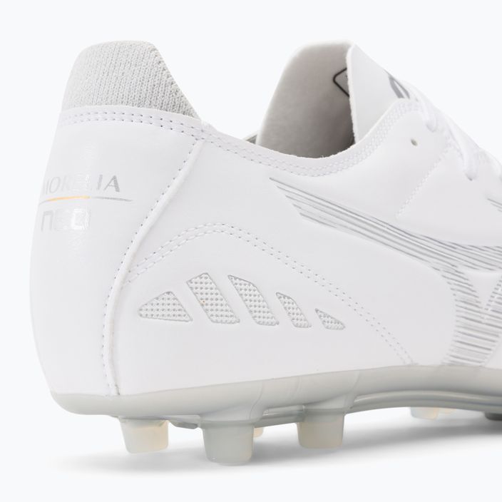Buty piłkarskie Mizuno Morelia Neo III Pro AG białe P1GA238404 9