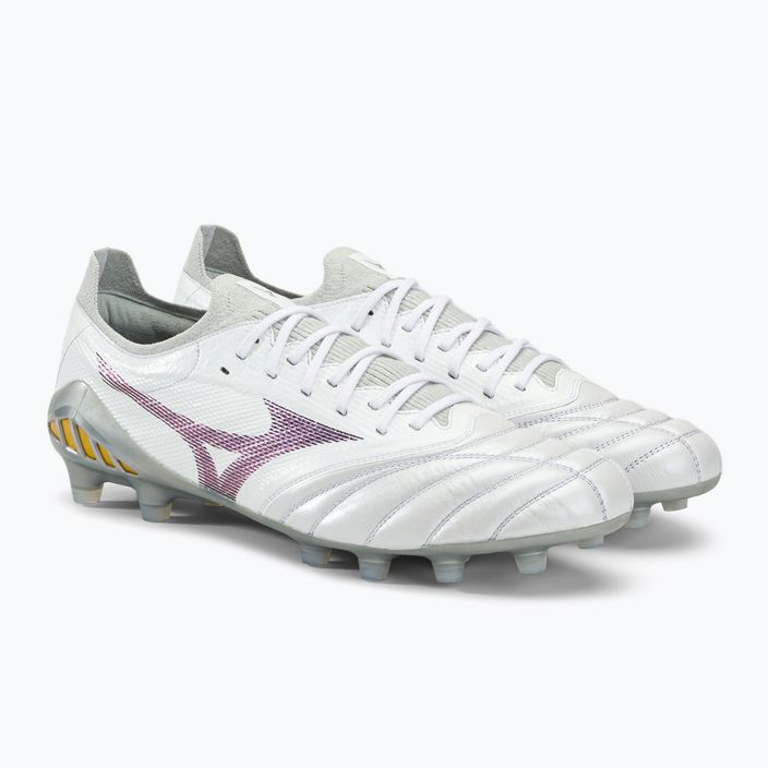 Buty piłkarskie męskie Mizuno Morelia Neo III Beta Elite białe P1GA239104 4
