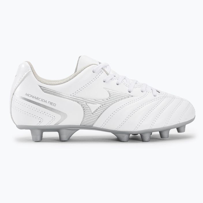 Buty piłkarskie dziecięce Mizuno Monarcida Neo II Sel białe P1GB232504 2