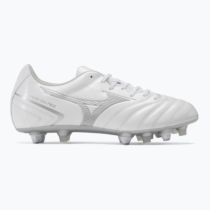 Buty piłkarskie męskie Mizuno Monarcida Neo ll Sel Mix white/hologram 2
