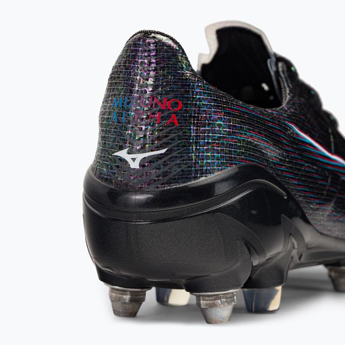 Buty piłkarskie męskie Mizuno Alpha JP Mix czarne P1GC236001 9