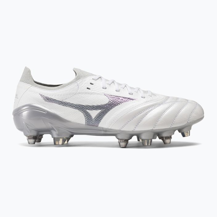 Buty piłkarskie Mizuno Morelia Neo III Elite M white/hologram/cool gray 3c 2