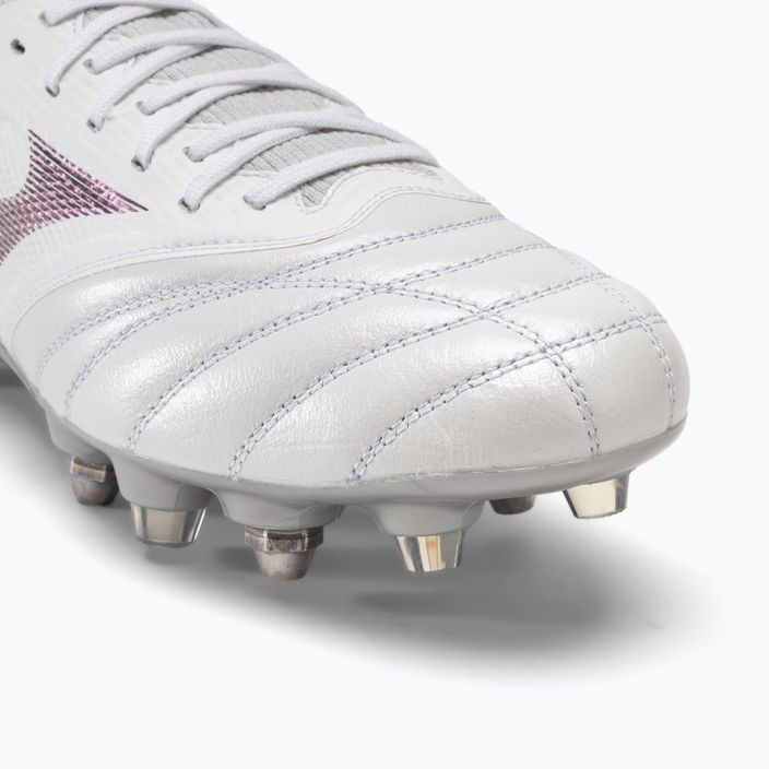 Buty piłkarskie Mizuno Morelia Neo III Elite M white/hologram/cool gray 3c 7
