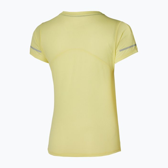 Koszulka do biegania damska Mizuno DryAeroFlow Tee pale lime yellow 2