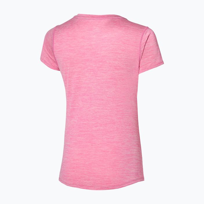 Koszulka do biegania damska Mizuno Core RB Tee sachet pink 2