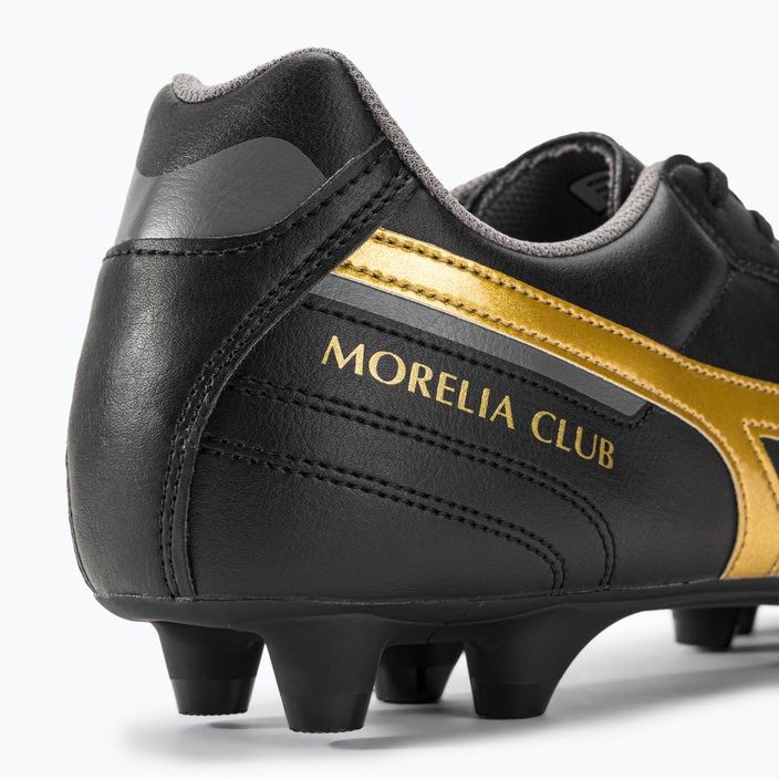 Buty piłkarskie męskie Mizuno Morelia II Club MD black/gold/dark shadow 11