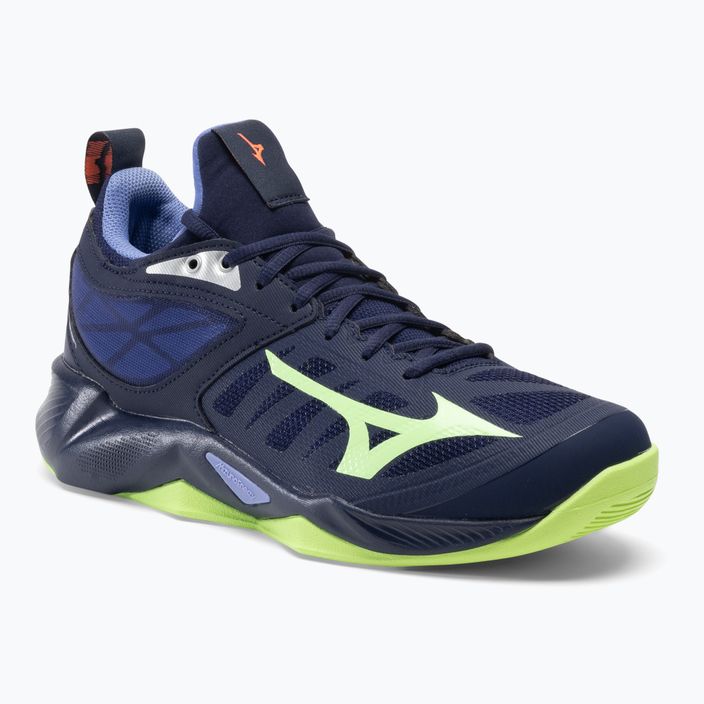 Buty do siatkówki Mizuno Wave Dimension evening blue/tech green/lolite