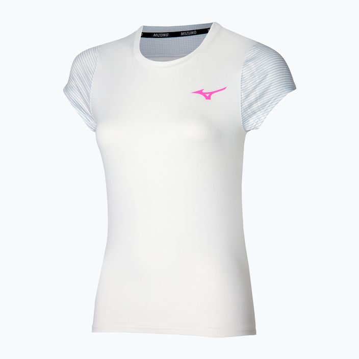 Koszulka tenisowa damska Mizuno Charge Printed Tee white 3
