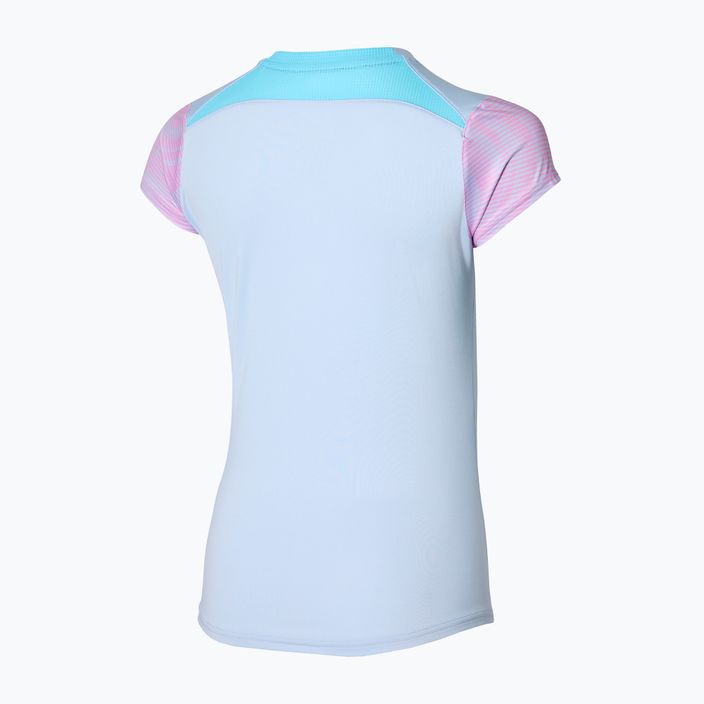 Koszulka tenisowa damska Mizuno Charge Printed Tee halogen blue 4
