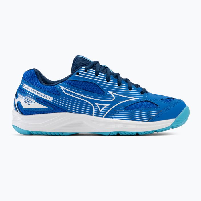 Buty do siatkówki Mizuno Cyclone Speed 4 mugen blue/white/estate blue 2