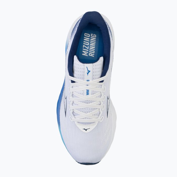 Buty do biegania męskie Mizuno Wave Rider 28 white/estate blue/mugen blue 5