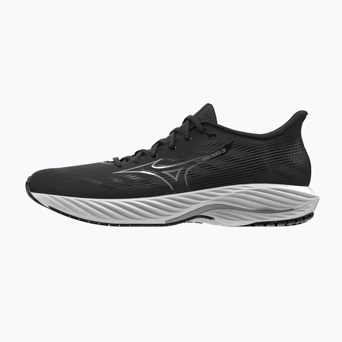 Buty do biegania męskie Mizuno Wave Rider 28 black/silver/ebony