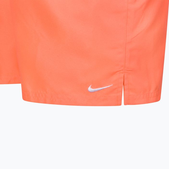 Szorty kąpielowe męskie Nike Essential 5" Volley bright mango 3