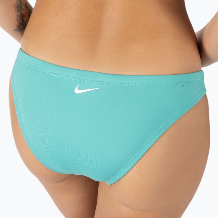 Strój pływacki dwuczęściowy damski Nike Essential Sports Bikini washed teal 6