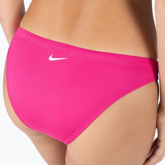 Strój pływacki dwuczęściowy damski Nike Essential Sports Bikini pink prime 6