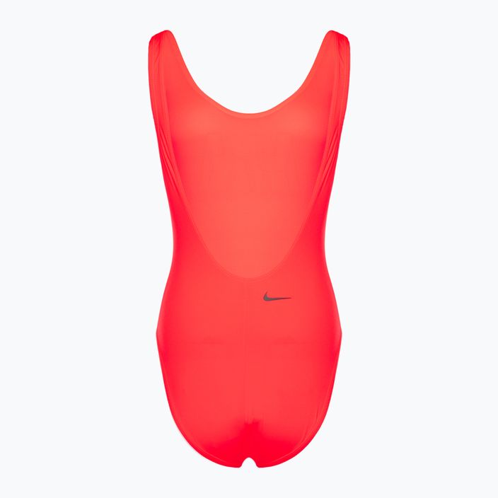 Strój pływacki jednoczęściowy damski Nike Multi Logo bright crimson 2