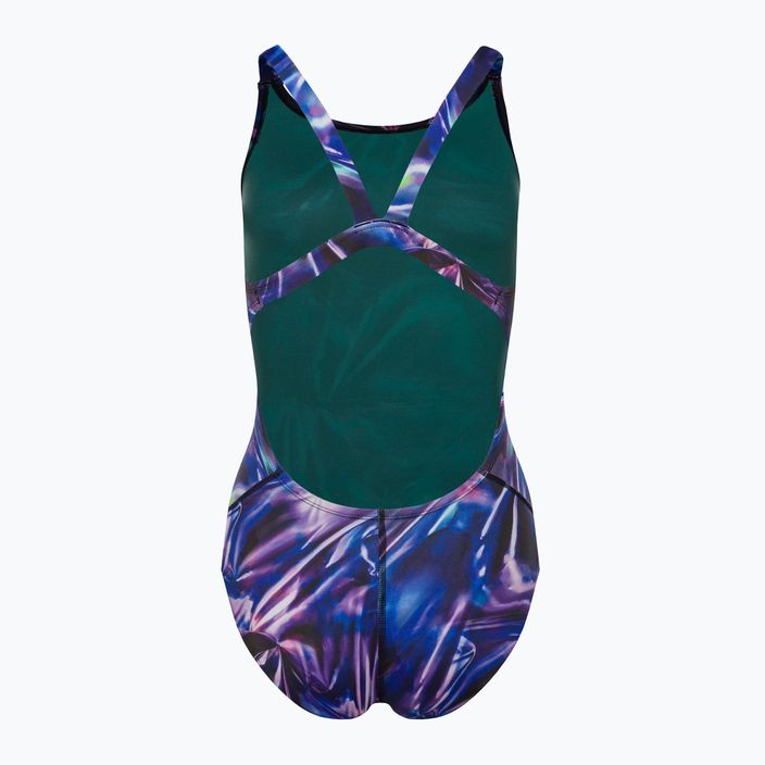 Strój pływacki jednoczęściowy damski Nike Multiple Print Fastback multicolor 6